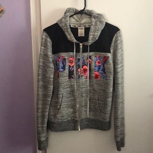 PINK Victoria’s Secret jacket with hood size medium